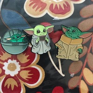 5/$30 closet sale Baby Yoda enamel pin(s) U CHOOSE